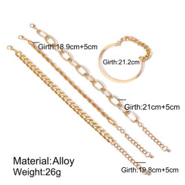 Arihant Jewellery For Women Gold Plated Bracelet 49091
