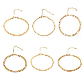 Arihant Jewellery For Women Set of 6 Wraparound Bracelets