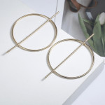 Arihant Splendid Minimalistic Geometric Round Hoop Earrings For Women/Girls 45065