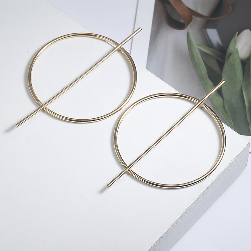 Arihant Splendid Minimalistic Geometric Round Hoop Earrings For Women/Girls 45065