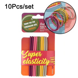 Arihant Best Quality Super Elasticity Hair Bands (Pack of 10)