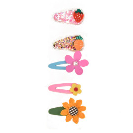 Arihant Stunning Floral Transparent Hairclip Jewellery for Kids/Girls