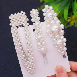 Arihant Wonderful Pearl Studded Hairclip Jewellery For Women