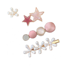 Arihant Jewellery For Women Gold Plated Pearl Hair Clips