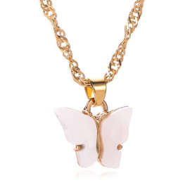 Arihant Swanky Butterfly Babygirl Gold Plated Multi Strand Necklace For Women/Girls 44194