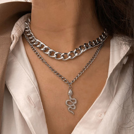 Arihant Jewellery For Women Silver Layered Necklace