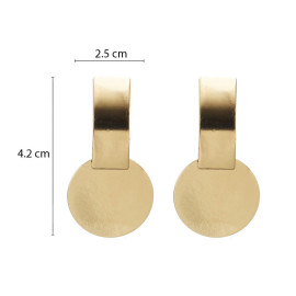 Arihant Gold Plated Trending Korean Quirky Style Drop Earrings