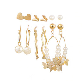 Arihant Jewellery For Women Gold-Toned Gold Plated Earrings Combo 8628