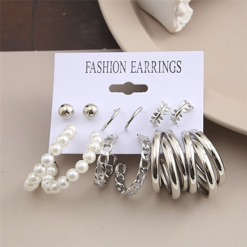 Arihant Jewellery For Women Silver-Plated Drop Earrings