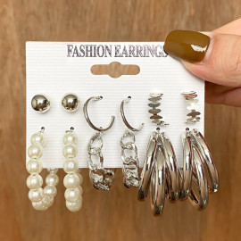 Arihant Jewellery For Women Silver-Plated Drop Earrings