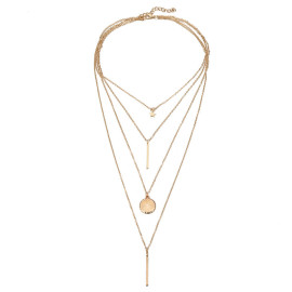 Arihant Jewellery For Women Gold Plated Layered Necklace Combos