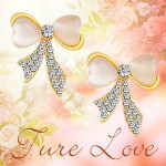 Arihant Peach Monalisa Earrings 2485