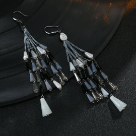 Arihant Multicolour Contemporary Tassel Earrings 2497