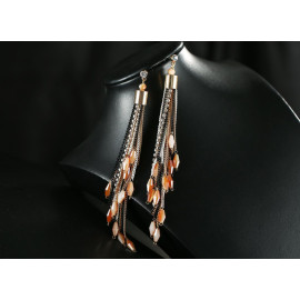 Arihant Multicolour Contemporary Tassel Earrings 2500