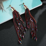 Arihant Multicolour Contemporary Tassel Earrings 2502