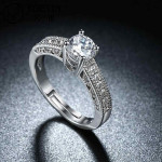 Arihant Wonderful Crystal Silver Plated Amazing Ring For Women/Girls 5175